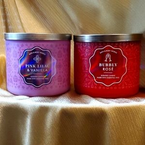 Pink Lilac and Vanilla Bubbly Rose